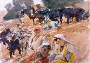 John Singer Sargent Goatherds oil painting artist